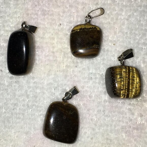 Tigerseye Nugget Pendant - Picture 1 of 10